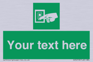 Custom Light Switch Sign